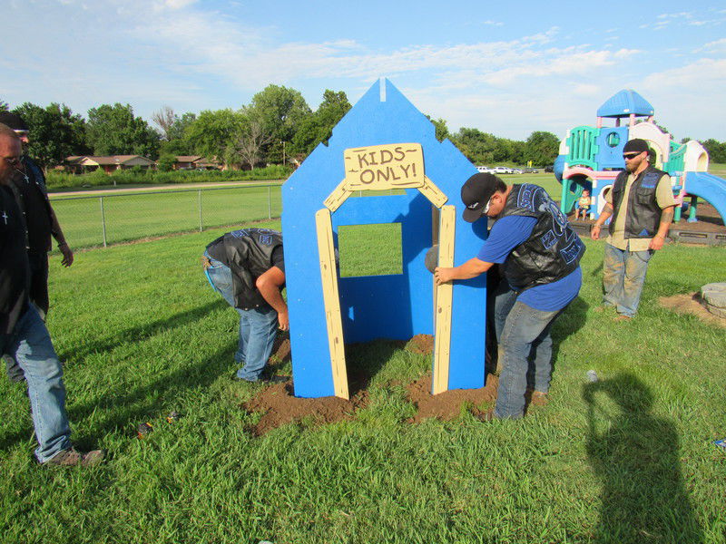 Bikers work benefits Head Start
